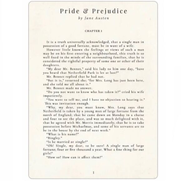 Pride and Prejudice Jane Austen Magnet - Picture 2 of 3